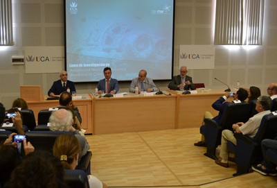 UCA y CEI.Mar crean una línea de investigación para liderar en España la arqueología náutica y subacuática